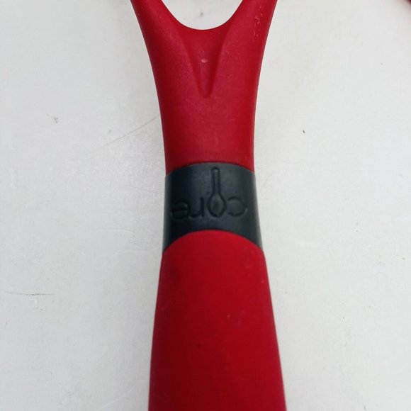 Core Kitchen Red Silicone Cooking Utensils Spatula Spoon Potato Masher Lot Of 2 - Picture 2 of 6